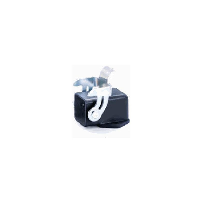 Embase encastrée 3A, Alliage de zinc moulé, acier inoxydable, IP65, Sortie horizontale